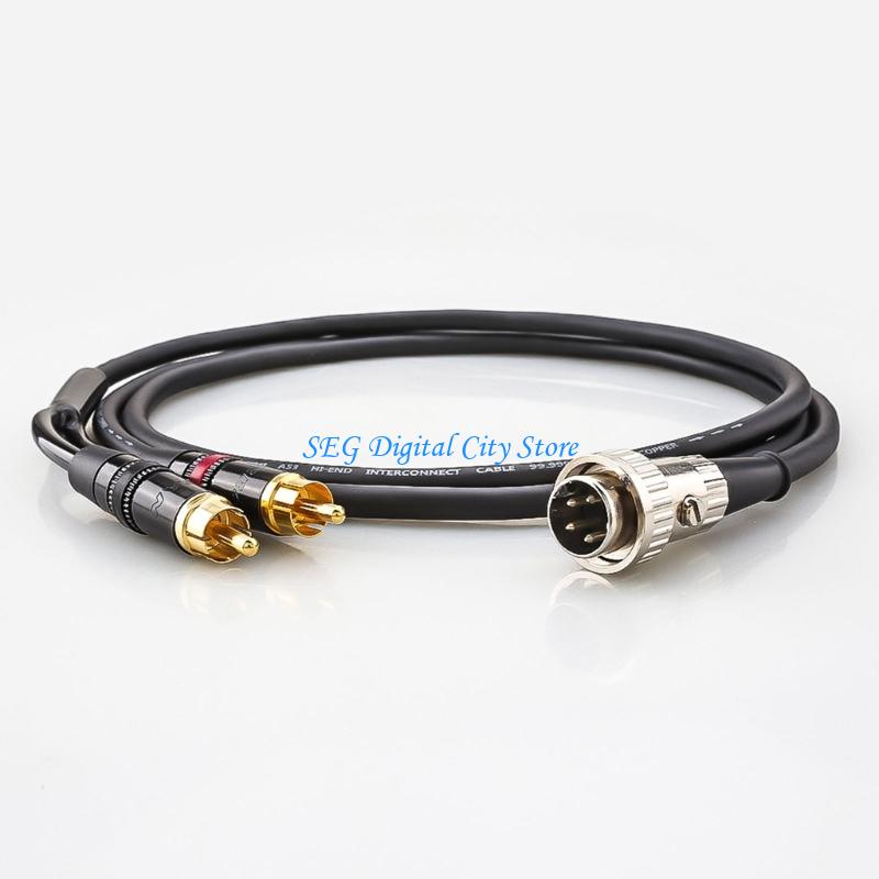 Audio Music Production - U75B Reliabled 4Pin DIN To 2RCA