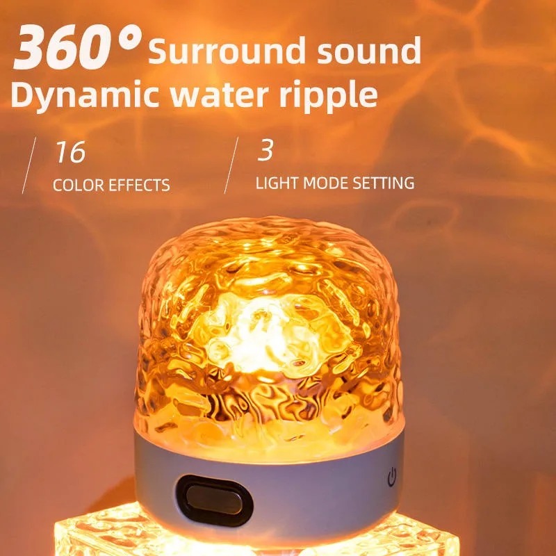 Audio Music Wave - Dynamic Water Ripple Waves Projector Bluetooth