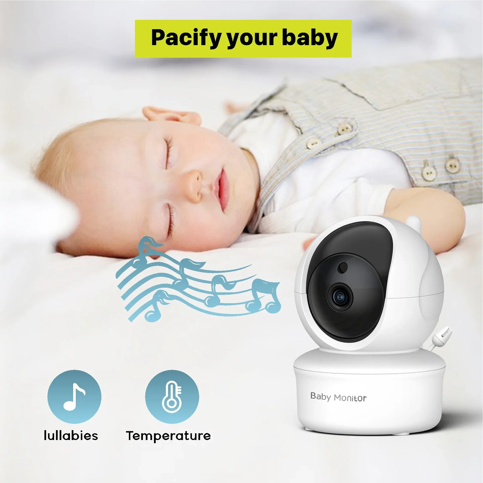 5.0 Inch Video Baby Monitor Wi - Audio Music Videos recension och pris