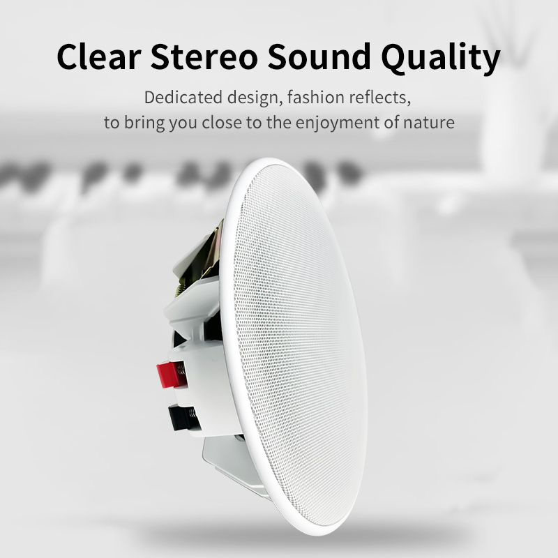 6 Inch 8ohm Ceiling Speaker Fu - Audio Music System For Home recension och pris