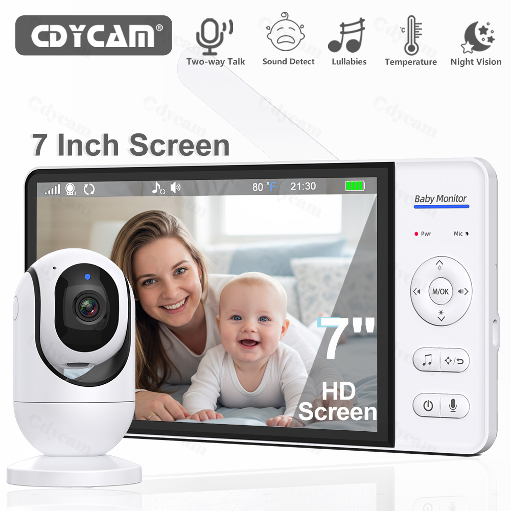 7.0'' Video Baby Monitor 720P  - Audio Music Videos recension och pris