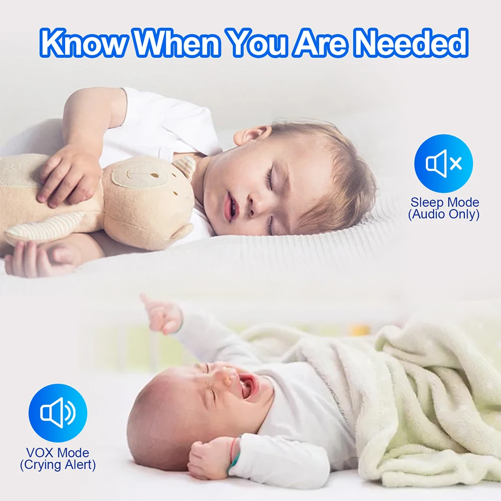 7.0'' Video Baby Monitor 720P  - Audio Music Videos recension och pris
