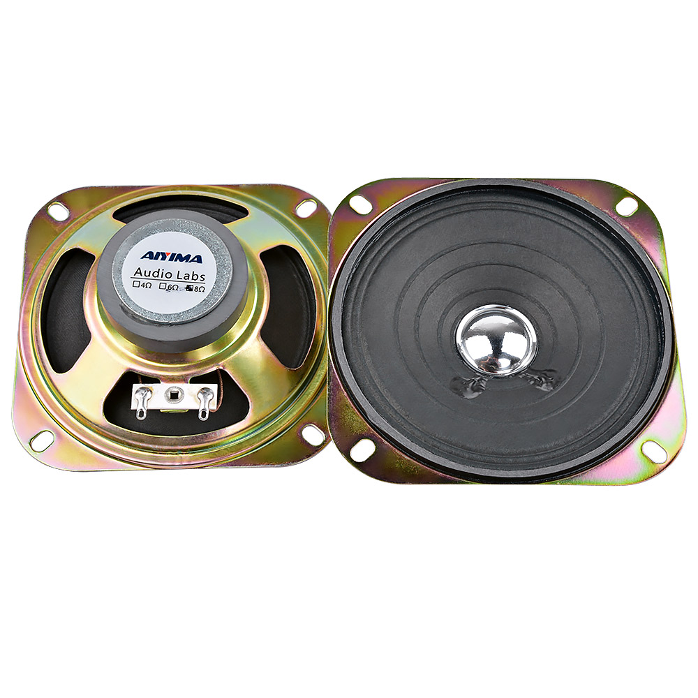 AIYIMA 2Pcs 4 Inch Portable Au - Audio Music Generator recension och pris