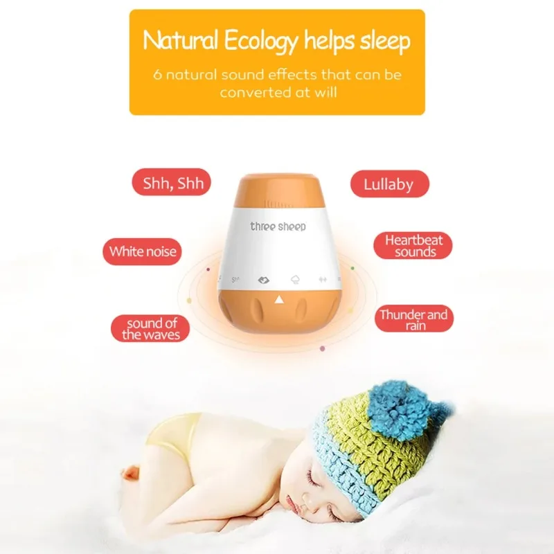 Baby White Noise Machine Smart - Audio Music Generator recension och pris