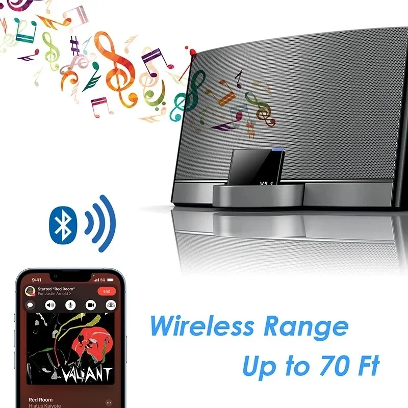 I-WAVE 30 Pin Bluetooth 5.1 Au - Audio Music Wave recension och pris