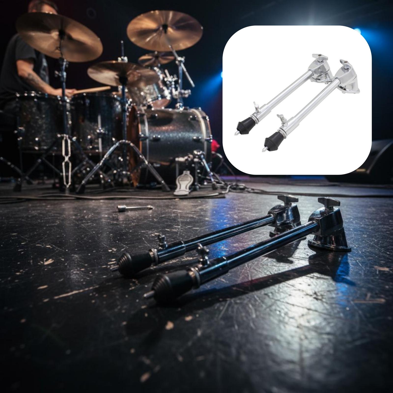 Bass Drum Legs Pair Adjustable - Drum Practice Pad recension och pris