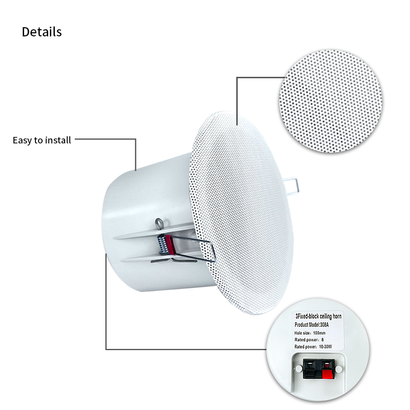 3 inch 8Ohm Surround Sound Spe - Audio Music System For Home recension och pris
