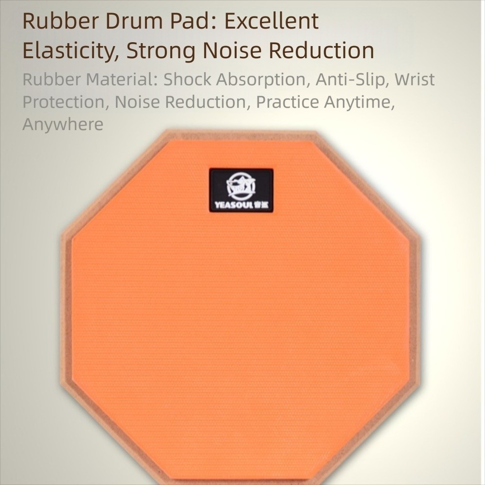 8 Inch Drum Pad Adjustable Sta - Drum Practice Pad recension och pris
