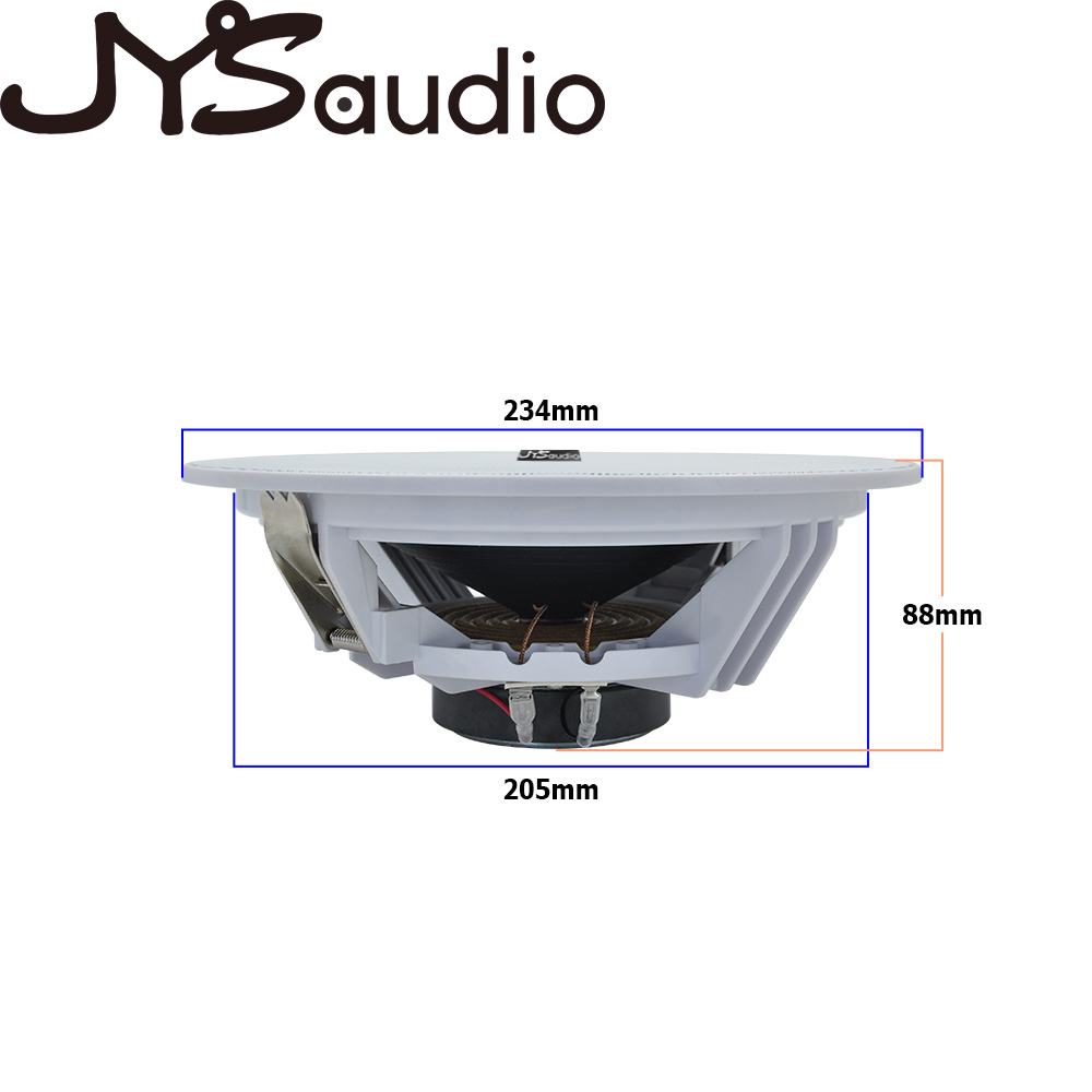 20W Ceiling Speaker Stereo 8 i - Audio Music System For Home recension och pris