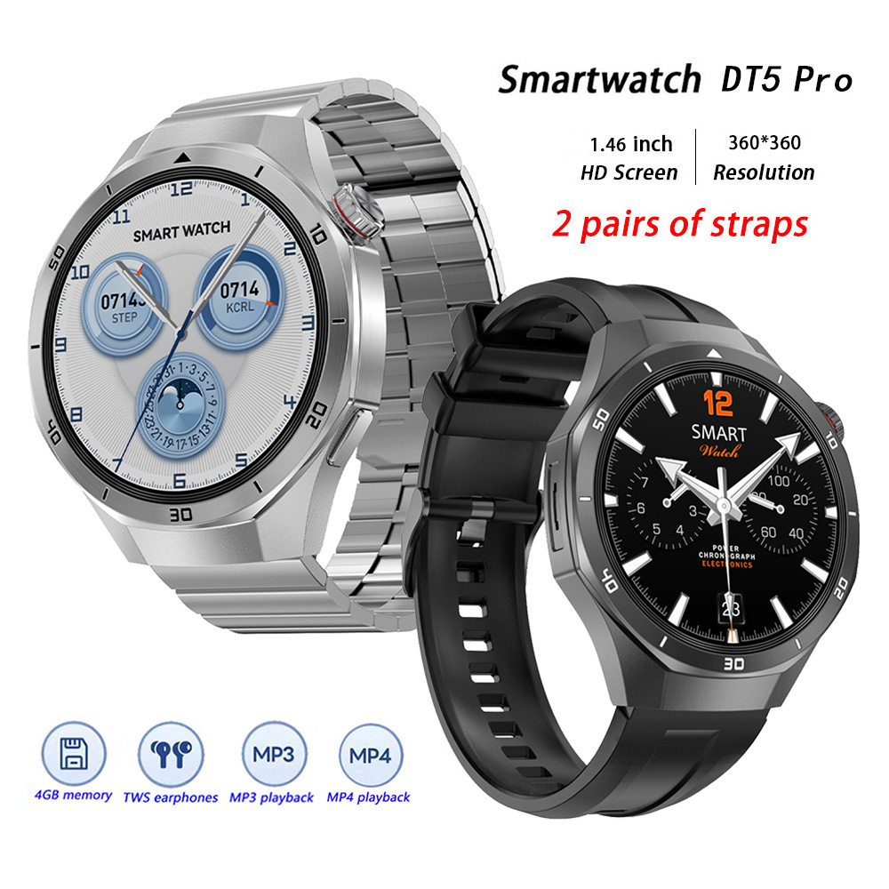 DT5 Pro Smart Watch for Men Wo - Metronome Digital recension och pris