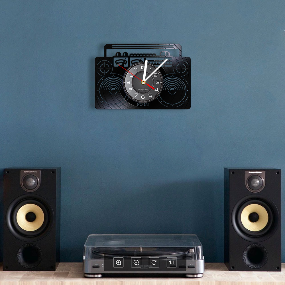 Boombox Radio Vinyl LP Record  - Audio And Music Separate recension och pris