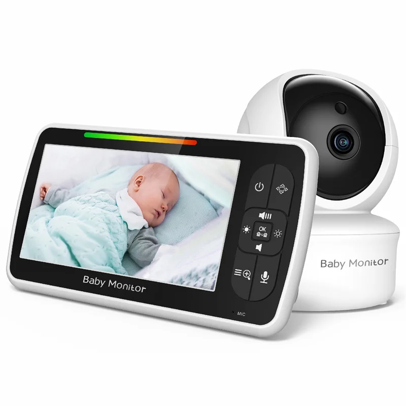 5inch Video Baby Monitor with  - Audio Music Videos recension och pris