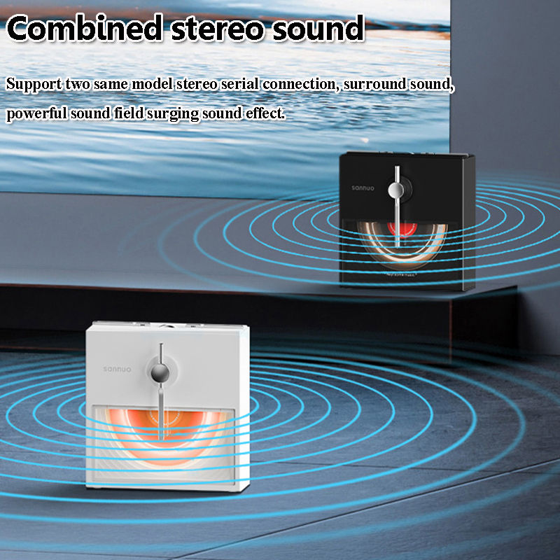 Mini Vintage Bluetooth Speaker - Audio Music System For Home recension och pris