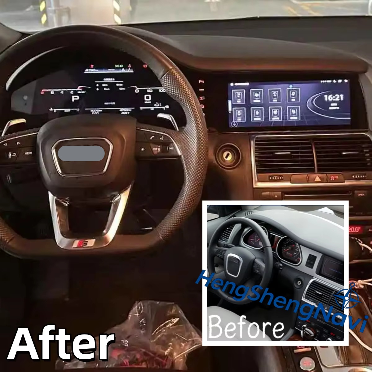 HS CY Car Radio For Audi Q7 4L - Metronome Digital recension och pris