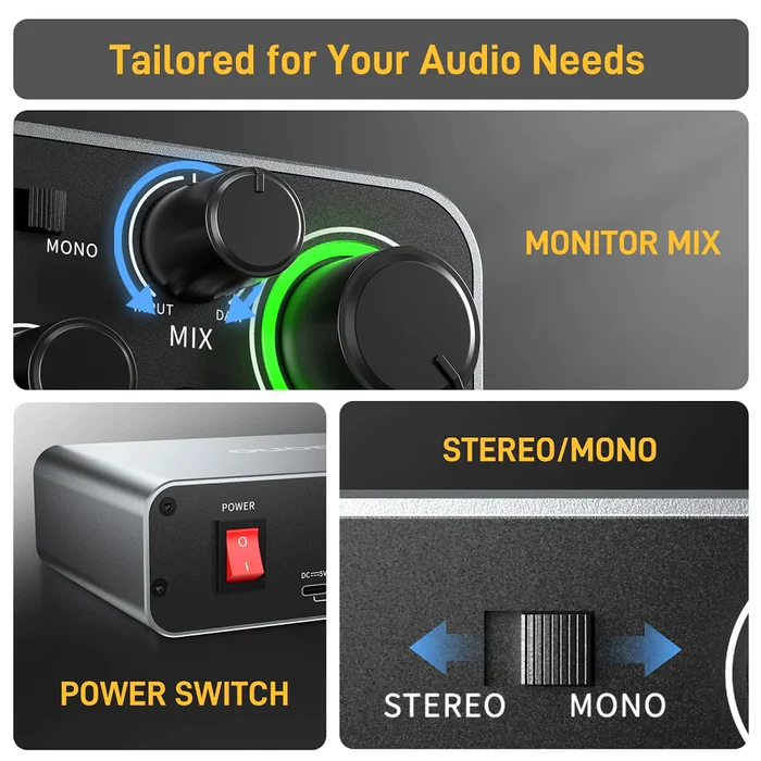 MAONO PS22 Professional Audio  - Audio Music Production recension och pris