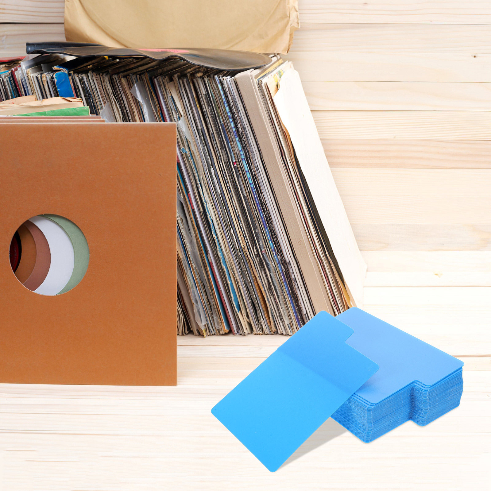 50Pcs Vinyl Record Dividers DI - Audio And Music Separate recension och pris