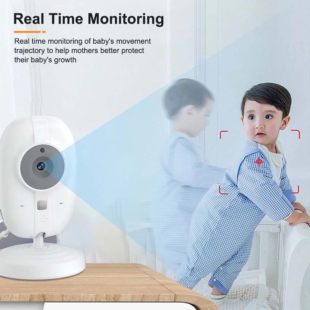 3.5'' Video Baby Monitor 2.4G  - Audio Music Videos recension och pris