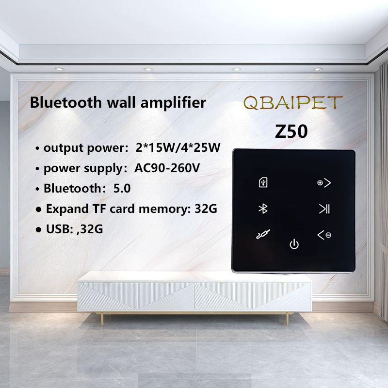 Bluetooth Wall Amplifier Home  - Audio Music System For Home recension och pris