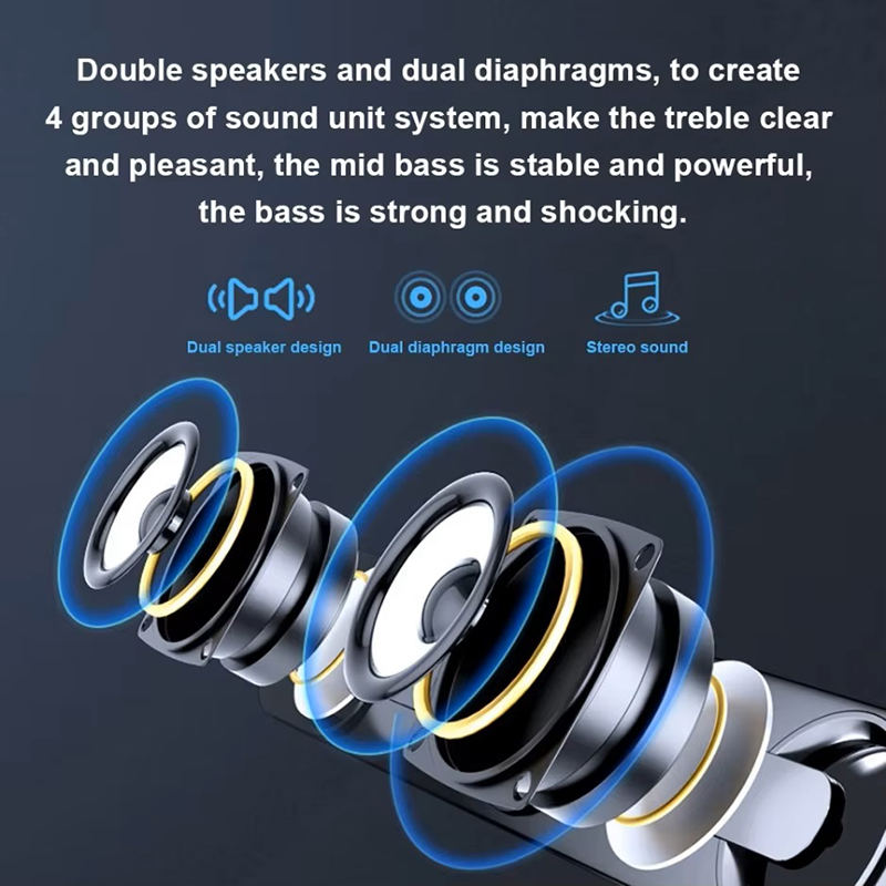 Caixa De Som Wired Speaker Sou - Audio Music System For Home recension och pris