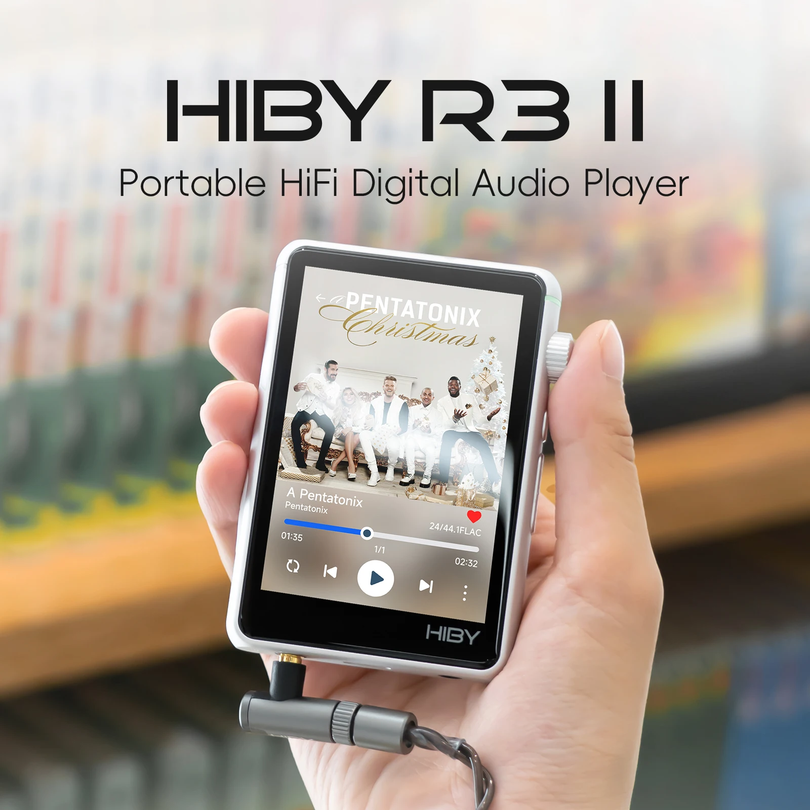 Hiby Music Player Bluetooth R3 - Audio Music Web recension och pris