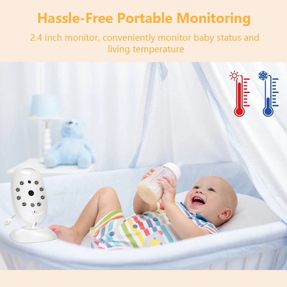 VB601 Electronic Baby Monitor  - Audio Music Videos recension och pris