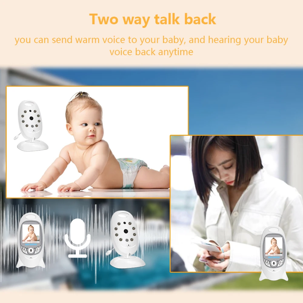 VB601 Electronic Baby Monitor  - Audio Music Videos recension och pris