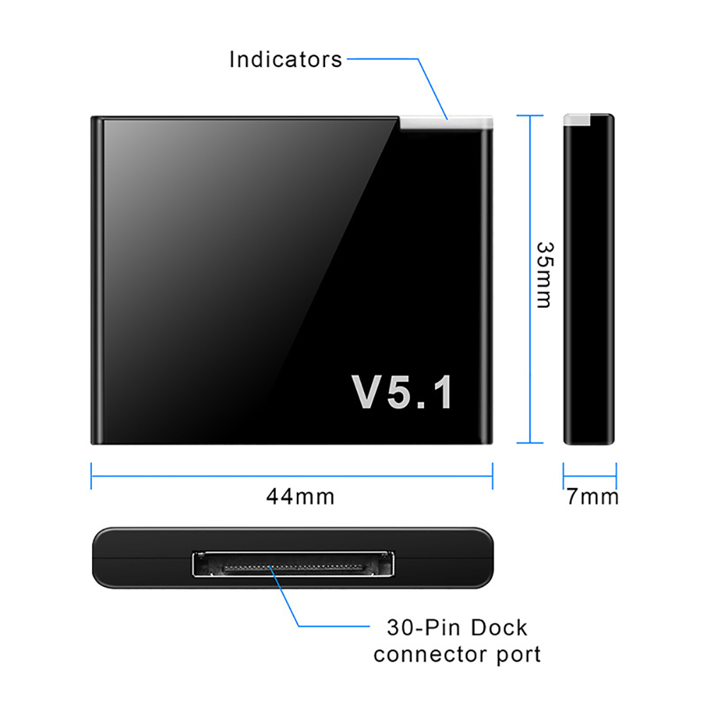 NEW I-WAVE 30 Pin Bluetooth 5. - Audio Music Wave recension och pris