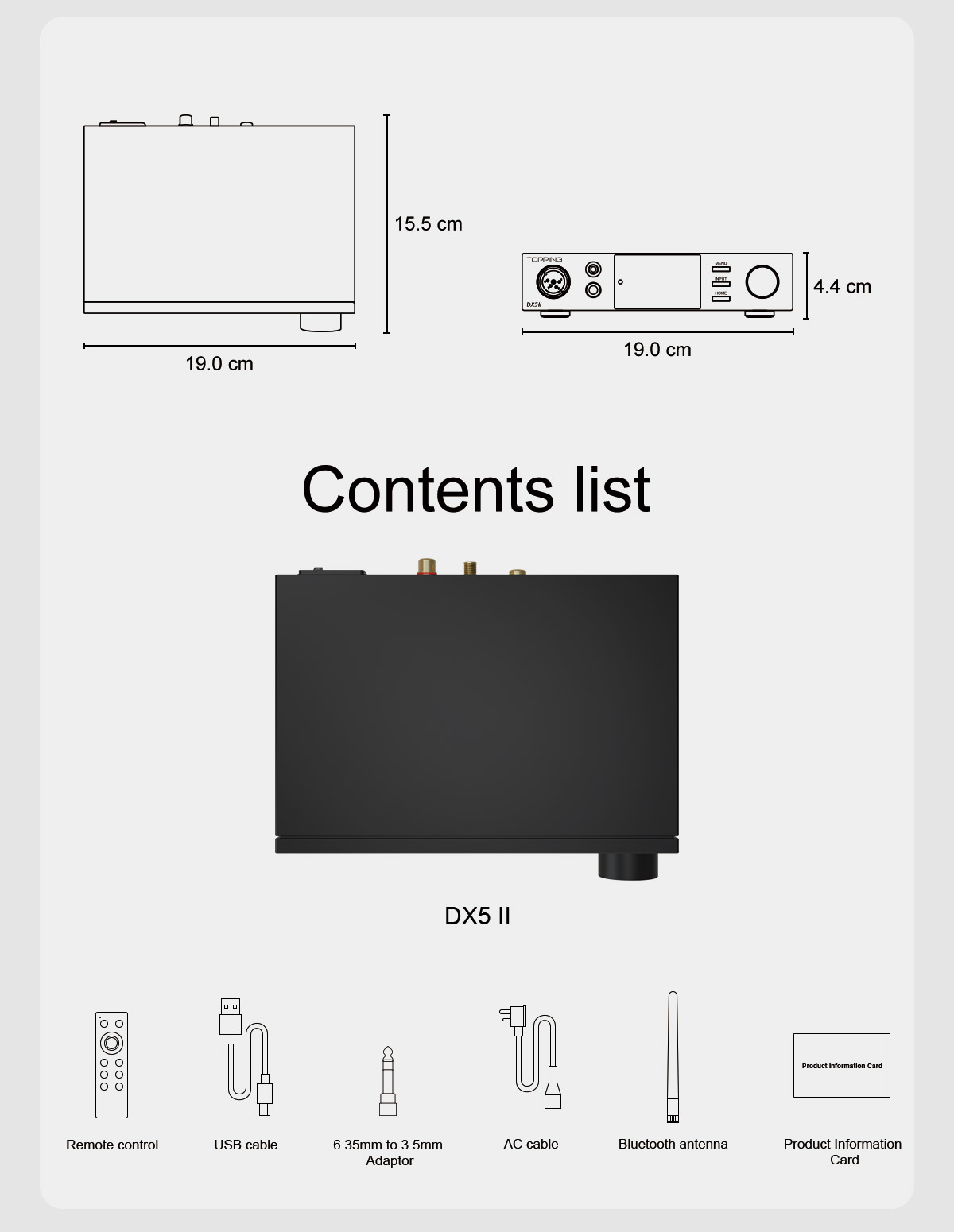 Topping DX5II DX5 II Digital M - Audio Music Generator recension och pris