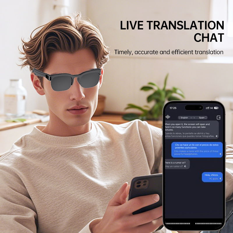 2 Colors Smart Audio Glasses B - Audio Music Videos recension och pris